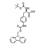 N-Boc-4-(Fmoc-氨基)-D-苯丙氨酸