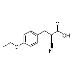 2-氰基-3-(4-乙氧基苯基)丙酸