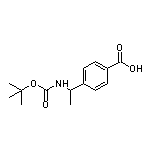 4-[1-(Boc-氨基)乙基]苯甲酸