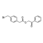 2-[4-(溴甲基)苯基]乙酸(2-氧代-2-苯基乙基)酯