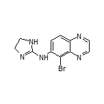 5-溴-N-(4,5-二氢-2-咪唑基)喹喔啉-6-胺