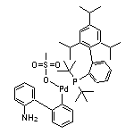 甲烷磺酸(2-二叔丁基膦基-2’,4’,6’-三异丙基-1,1’-联苯基)(2’-氨基-1,1’-联苯-2-基)钯(II)