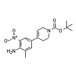 2-甲基-4-(1-Boc-1,2,3,6-四氢-4-吡啶基)-6-硝基苯胺