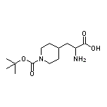 2-氨基-3-(1-Boc-4-哌啶基)丙酸