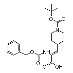 (Z)-2-(Cbz-氨基)-3-(1-Boc-4-哌啶基)丙烯酸
