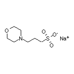 3-(4-吗啉基)丙磺酸钠
