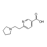 6-[2-(1-吡咯烷基)乙基]烟酸