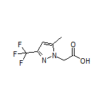 2-[5-甲基-3-(三氟甲基)-1-吡唑基]乙酸