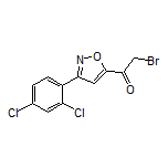 2-溴-1-[3-(2,4-二氯苯基)异噁唑-5-基]乙酮