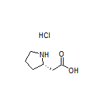 (S)-2-(2-吡咯烷基)乙酸盐酸盐