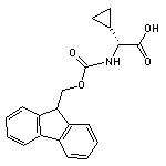 (R)-2-(Fmoc-氨基)-2-环丙基乙酸