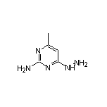 2-氨基-4-肼基-6-甲基嘧啶
