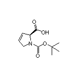 (S)-1-Boc-2,5-二氢吡咯-2-甲酸