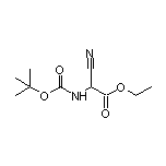 2-(Boc-氨基)-2-氰基乙酸乙酯