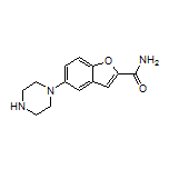 5-(1-哌嗪基)苯并呋喃-2-甲酰胺