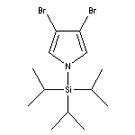 3,4-二溴-1-(三异丙基硅基)-1H-吡咯