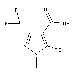 5-氯-3-(二氟甲基)-1-甲基-1H-吡唑-4-甲酸