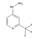 4-肼基-2-(三氟甲基)吡啶