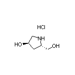 (3R,5S)-5-(羟甲基)吡咯烷-3-醇盐酸盐