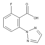 2-氟-6-(2H-1,2,3-三唑-2-基)苯甲酸