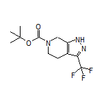 6-Boc-3-(三氟甲基)-4,5,6,7-四氢-1H-吡唑并[3,4-c]吡啶