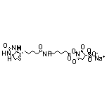 2,5-二氧代-1-[[6-[5-[(3aS,4S,6aR)-2-氧代六氢-1H-噻吩并[3,4-d]咪唑-4-基]戊酰氨基]己酰基]氧基]吡咯烷-3-磺酸钠