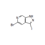 5-溴-3-碘-1H-吡唑并[3,4-c]吡啶