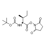 N-Boc-L-异亮氨酸-N-羟基琥珀酰亚胺酯