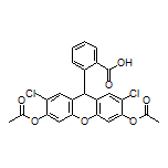 2-(3,6-二乙酰氧基-2,7-二氯-9H-氧杂蒽-9-基)苯甲酸