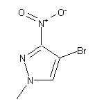 4-溴-1-甲基-3-硝基-1H-吡唑