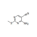 4-氨基-2-(甲硫基)嘧啶-5-甲腈