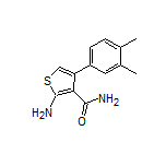 2-氨基-4-(3,4-二甲基苯基)噻吩-3-甲酰胺