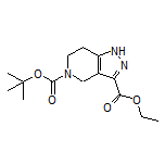 5-Boc-4,5,6,7-四氢-1H-吡唑并[4,3-c]吡啶-3-甲酸乙酯