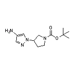 1-(1-Boc-3-吡咯烷基)-4-氨基吡唑