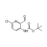3-(Boc-氨基)-6-氯吡啶-2-甲醛