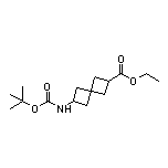 6-(Boc-氨基)螺[3.3]庚烷-2-甲酸乙酯