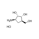 (1R,2S,3R,5R)-3-氨基-5-(羟甲基)-1,2-环戊二醇盐酸盐