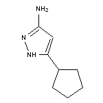 3-氨基-5-环戊基-1H-吡唑