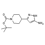 3-(1-Boc-4-哌啶基)-1H-吡唑-5-胺