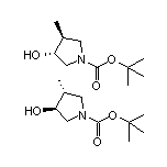 反式-1-Boc-4-甲基吡咯烷-3-醇