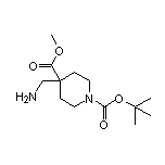 1-Boc-4-(氨甲基)哌啶-4-甲酸甲酯