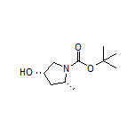(2R,4S)-1-Boc-4-羟基-2-甲基吡咯烷