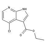 4-氯-7-氮杂吲哚-3-甲酸乙酯
