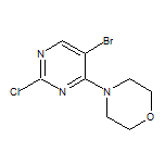 4-(5-溴-2-氯嘧啶-4-基)吗啉
