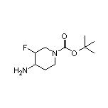 1-Boc-4-氨基-3-氟哌啶