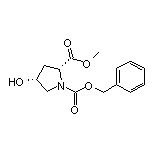 (2R,4R)-1-Cbz-4-羟基吡咯烷-2-甲酸甲酯