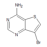 7-溴噻吩并[3,2-d]嘧啶-4-胺