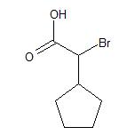 2-溴-2-环戊基乙酸