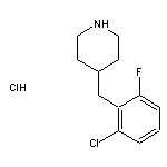 4-(2-氯-6-氟苄基)哌啶盐酸盐