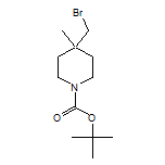 4-(溴甲基)-1-Boc-4-甲基哌啶